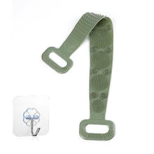 Load image into Gallery viewer, Magic Silicone Brush with Self-Adhesive Hook Bath Towel

