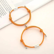 Load image into Gallery viewer, Magnetic Adjustable Simple Rope Couple Bracelet
