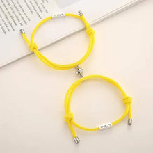 Load image into Gallery viewer, Magnetic Adjustable Simple Rope Couple Bracelet
