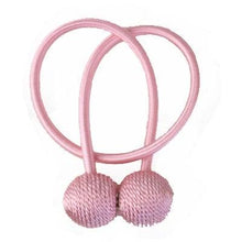 Load image into Gallery viewer, Magnetic Curtain Tieback High Quality Holder Hook Buckle Clip Curtain Tieback Polyester Decorative Home Accessories European Style Decorative Curtain Drape Tie With Strong Magnetic For Home And Office Decoration 49cm
