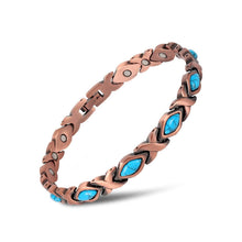 Load image into Gallery viewer, Magnetic Energy Therapy Pain Relief Copper Bracelet Unisex
