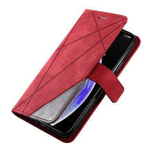 Load image into Gallery viewer, Magnetic Leather Case For iPhone 14 13 12 Mini 11 Pro Max XS XR 7 8 6 6S Plus SE 2023 Luxury Wallet Flip Card Holder Stand Cover Leather Wallet Case Magnetic Buckle Flip Folio Cover For iPhone
