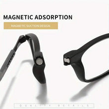 Load image into Gallery viewer, Magnetic Rectangular Reading Glasses
