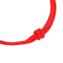 Load image into Gallery viewer, Magnetic Simple Matching Bracelets For Couples Silver Alloy Magnet Charm Adjustable Trendy Red Rope Couples Bracelets Vows Of Eternal Love Adjustable Jewelry Gifts Set
