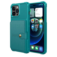 Load image into Gallery viewer, Magnetic Wallet Leather Case For iPhone 14 13 12 11 Pro Max XS Phone Cases Stand X  Anti drop Cards Soft Cover Functional Case Compatible with iPhone
