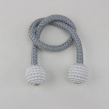 Load image into Gallery viewer, Magnets Curtains Clamps Curtain Holder Pompom Tieback Magnetic Clips Hanging Balls Tie Back Home Decoration Accessories Magnetic Curtain Tiebacks European Style Decorative Curtain Drape Tie With Strong Magnetic For Home And Office Decoration

