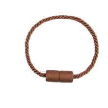 Load image into Gallery viewer, Magnets Curtains Clamps Curtain Holder Tieback Magnetic Clips Hanging Balls Tie Back Home Decoration Accessories Tie Backs Decorative Handmade Rope Holdback Strong Magnetic Holder For Small Thin Sheer Window Treatment 50CM
