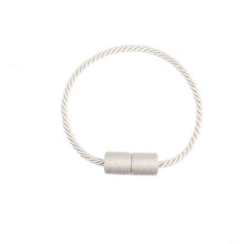 Load image into Gallery viewer, Magnets Curtains Clamps Curtain Holder Tieback Magnetic Clips Hanging Balls Tie Back Home Decoration Accessories Tie Backs Decorative Handmade Rope Holdback Strong Magnetic Holder For Small Thin Sheer Window Treatment 50CM
