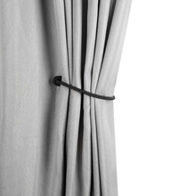 Load image into Gallery viewer, Magnets Curtains Clamps Curtain Holder Tieback Magnetic Clips Hanging Balls Tie Back Home Decoration Accessories Tie Backs Decorative Handmade Rope Holdback Strong Magnetic Holder For Small Thin Sheer Window Treatment 50CM
