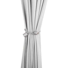 Load image into Gallery viewer, Magnets Curtains Clamps Curtain Holder Tieback Magnetic Clips Hanging Balls Tie Back Home Decoration Accessories Tie Backs Decorative Handmade Rope Holdback Strong Magnetic Holder For Small Thin Sheer Window Treatment 50CM
