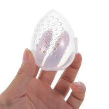 Load image into Gallery viewer, Makeup Sponge Case Capsule Shaped Box Container Makeup Drying Holder Easy Sponge Display Storage Cosmetic Puff Holder Egg Shape Box
