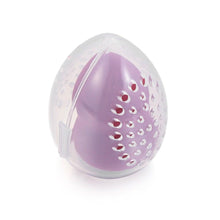 Load image into Gallery viewer, Makeup Sponge Case Capsule Shaped Box Container Makeup Drying Holder Easy Sponge Display Storage Cosmetic Puff Holder Egg Shape Box
