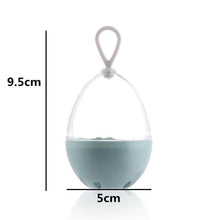 Load image into Gallery viewer, Makeup Sponge Case Capsule Shaped Box Container Makeup Drying Holder Easy Sponge Display Storage Cosmetic Puff Holder Egg Shape Box
