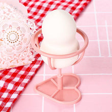 Load image into Gallery viewer, Makeup Sponge Case Capsule Shaped Box Container Makeup Drying Holder Easy Sponge Display Storage Cosmetic Puff Holder Egg Shape Box
