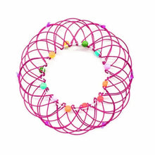 Load image into Gallery viewer, Mandala Decompression Flower Basket &amp; Steel Ring Sensory Toys

