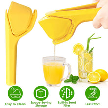 Load image into Gallery viewer, Manual Lemon Squeezer Fold Flat Design
