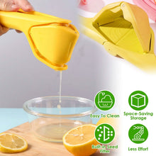 Load image into Gallery viewer, Manual Lemon Squeezer Fold Flat Design
