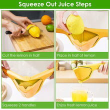 Load image into Gallery viewer, Manual Lemon Squeezer Fold Flat Design
