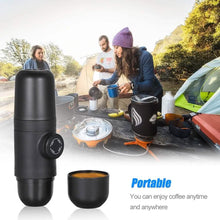Load image into Gallery viewer, Manually Operated Portable Coffee Maker Espresso Machine
