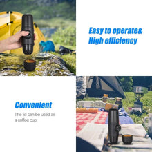 Load image into Gallery viewer, Manually Operated Portable Coffee Maker Espresso Machine
