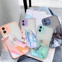 Load image into Gallery viewer, Marble Pattern Aesthetic Silicone Ultra Thin Scratch-Resistant Shockproof Mobile Phone Case For iPhone 11 Case Stylish Soft Camera Protective Cover For iPhone 12 Pro Max Mini XR XS Max X 7 8 Plus Case
