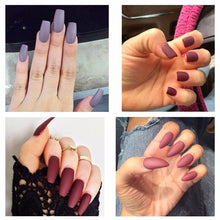Load image into Gallery viewer, Matt Nail Polish UV/LED Gel 10ml Long Lasting Gorgeous Matt Effect Fashion Design For Womens
