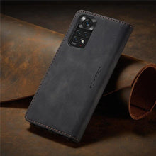 Load image into Gallery viewer, Matte Leather Case for Xiaomi Mi 9T CC9 10T 11T 12T Pro Lite 5G Redmi Note 8 9s 10 11 11S Pro Wallet Flip Cover Poco F3 M3 Pro  Women with Card Holder Kickstand Magnetic Leather Flip Case
