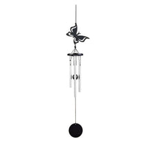 Load image into Gallery viewer, Memorial Butterfly Wind Chimes Angel Butterfly Wings Flying Bird Wind Chimes Art Wings Wind Chime Hummingbird Wind Chime Gift Of Love One Mom Dad Daughter Outdoor Large Chimes For Patio Garden Porch Yard Black Hanging Decoration
