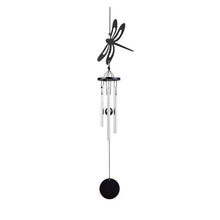 Load image into Gallery viewer, Memorial Butterfly Wind Chimes Angel  Wings Flying Bird Wind Chimes Garden Art Wings Wind Chime Patio Hummingbird Wind Chime Garden Hanging Decoration Outdoor Large Chimes For Patio  Porch Yard Black
