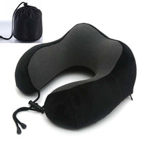 Load image into Gallery viewer, Memory Foam Neck Pillows Headrest Massage Cushion Travel Holiday Vacation Car Seat Rest Pad Neck Pillow Memory Foam Travel Office Car Embrace Cervical Pillow Cotton Neck Pillow Neck Pillow For Traveling Upgraded Travel Neck Pillow Travel Accessories
