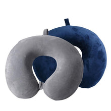 Load image into Gallery viewer, Memory Foam U-Shaped pillow Slow Rebound Neck Pillow Nap Airplane Pillow Travel Cartoon Memory U-Shaped Headrest Long Trip Sleep With No Neck Pain Super Soft Memory Foam Neck Pillow Easy Washing With Removable Cover By My Perfect Dream
