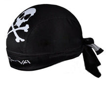 Load image into Gallery viewer, Men Black Cycling Bicycle Outdoor Sports Pirate Bike Hat Cap Women Sport Headband Sweat Absorption Quick Drying Bandana Rag Skull Cap for Men Women Cooling Helmet Liner Sweat Wicking Breathable Head Scarf Bandana Beanie Caps Cycling
