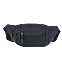 Load image into Gallery viewer, Men Blue Waterproof Belt Bag Fashion Chest Pack New Design High Quality Outdoor Sports Fanny Pack Men's Travel Shoulder Bags
