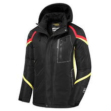 Load image into Gallery viewer, Men Blue Winter Outdoor Jacket New Ski Snow Warm Jacket Coat New Design Stylish Men's Breathable Jacket Comfortable Casual Hooded Waterproof Thick Fleece Jackets For Men Detachable Hood Jacket
