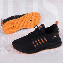 Load image into Gallery viewer, Men Breathable Sneakers Casual Lightweight Running Trainers Mesh Comfortable Sport Fashion Lace Up Mens Mesh Flats Comfortable Walking Mens Sneakers

