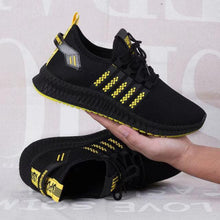 Load image into Gallery viewer, Men Breathable Sneakers Casual Lightweight Running Trainers Mesh Comfortable Sport Fashion Lace Up Mens Mesh Flats Comfortable Walking Mens Sneakers
