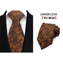 Load image into Gallery viewer, Men Business Elegant Necktie Design Silk Wedding Tie For Men Office Mens Fashion Formal Tie
