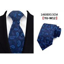 Load image into Gallery viewer, Men Business Elegant Necktie Design Silk Wedding Tie For Men Office Mens Fashion Formal Tie
