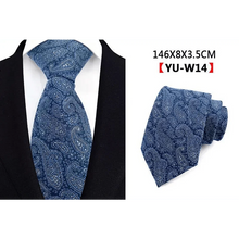 Load image into Gallery viewer, Men Business Elegant Necktie Design Silk Wedding Tie For Men Office Mens Fashion Formal Tie
