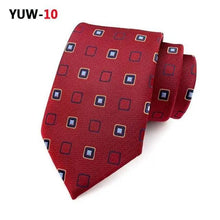 Load image into Gallery viewer, Men Business Elegant Necktie Design Silk Wedding Tie For Men Office Mens Fashion Formal Tie
