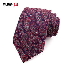 Load image into Gallery viewer, Men Business Elegant Necktie Design Silk Wedding Tie For Men Office Mens Fashion Formal Tie

