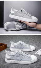 Load image into Gallery viewer, Men Casual Shoes Fashion Canvas Breathable Autumn Lace Up Comfortable Casual Shoes Outdoor Men Sneakers Womens Canvas Shoes Sneakers Low Top Tennis Shoes Casual Walking Shoes
