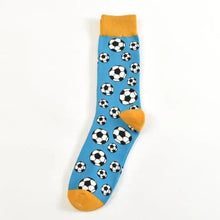 Load image into Gallery viewer, Men Cotton Socks Gradient Color Summer Style Long Wedding Sock Men  Knee High Business Socks Man Socks Men's Ladies Novelty Bright Colorful Patterned Cotton Socks
