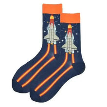 Load image into Gallery viewer, Men Cotton Socks Gradient Color Summer Style Long Wedding Sock Men  Knee High Business Socks Man Socks Men's Ladies Novelty Bright Colorful Patterned Cotton Socks
