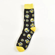 Load image into Gallery viewer, Men Cotton Socks Gradient Color Summer Style Long Wedding Sock Men  Knee High Business Socks Man Socks Men's Ladies Novelty Bright Colorful Patterned Cotton Socks
