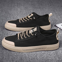 Load image into Gallery viewer, Men Elegant Flat Shoes New Canvas Comfortable Mens Shoes Fashion Sneakers Casual Design Sneakers Comfortable Outdoor Sport Walking Fashion Sneakers

