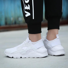Load image into Gallery viewer, Men Elegant Sport Sneakers Summer Running Shoes Lace Up Outdoor Walking Running Tennis Shoes Slip On Walking Workout Sneakers Shoes Men Jogging Casual Lightweight Breathable Sneakers
