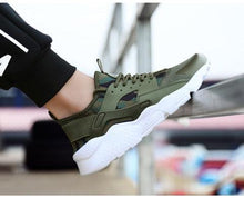 Load image into Gallery viewer, Men Elegant Sport Sneakers Summer Running Shoes Lace Up Outdoor Walking Running Tennis Shoes Slip On Walking Workout Sneakers Shoes Men Jogging Casual Lightweight Breathable Sneakers
