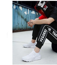 Load image into Gallery viewer, Men Elegant Sport Sneakers Summer Running Shoes Lace Up Outdoor Walking Running Tennis Shoes Slip On Walking Workout Sneakers Shoes Men Jogging Casual Lightweight Breathable Sneakers
