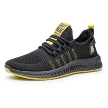 Load image into Gallery viewer, Men Fashion Sneakers Breathable Casual Shoes Orange Sole Mesh Lightweight Trainers Walking Running Tennis Gym Shoes For Mens Non Slip Sport Sneakers
